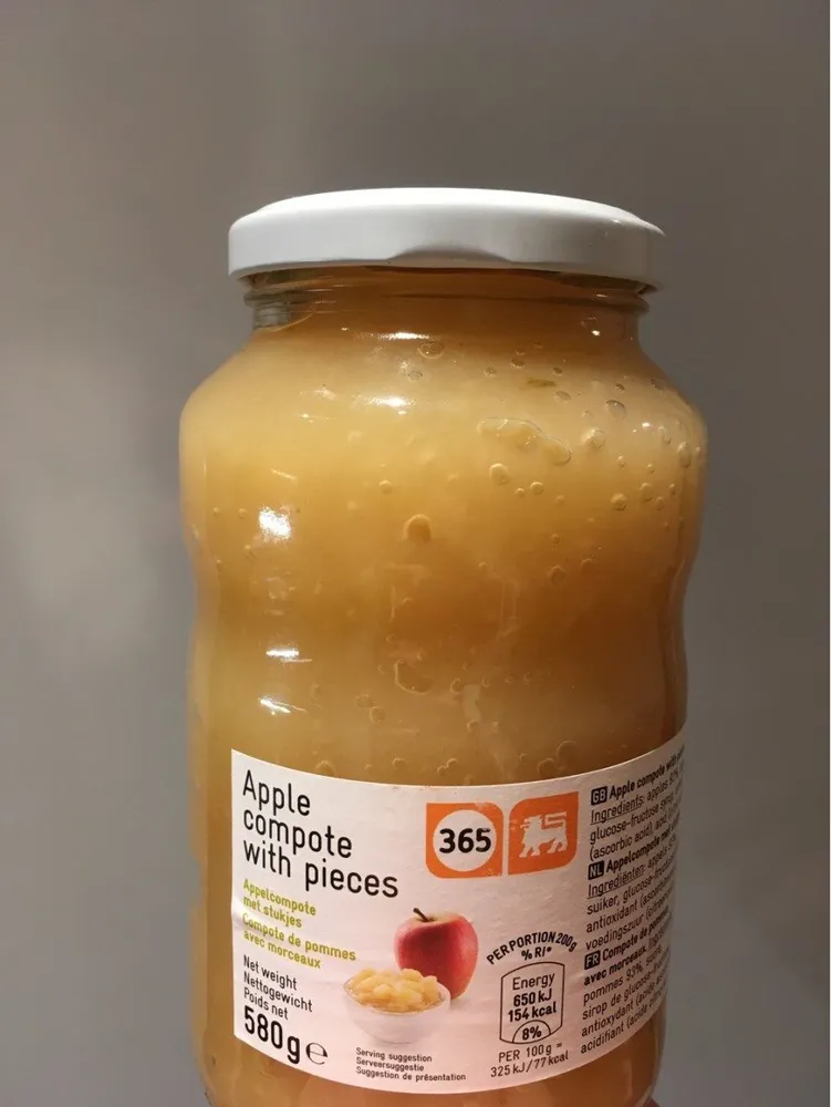 Apple Compote with pieces