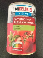 Pulpe de tomates basilic