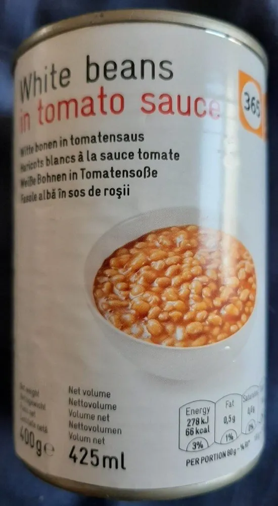 Haricots blancs sauce tomate