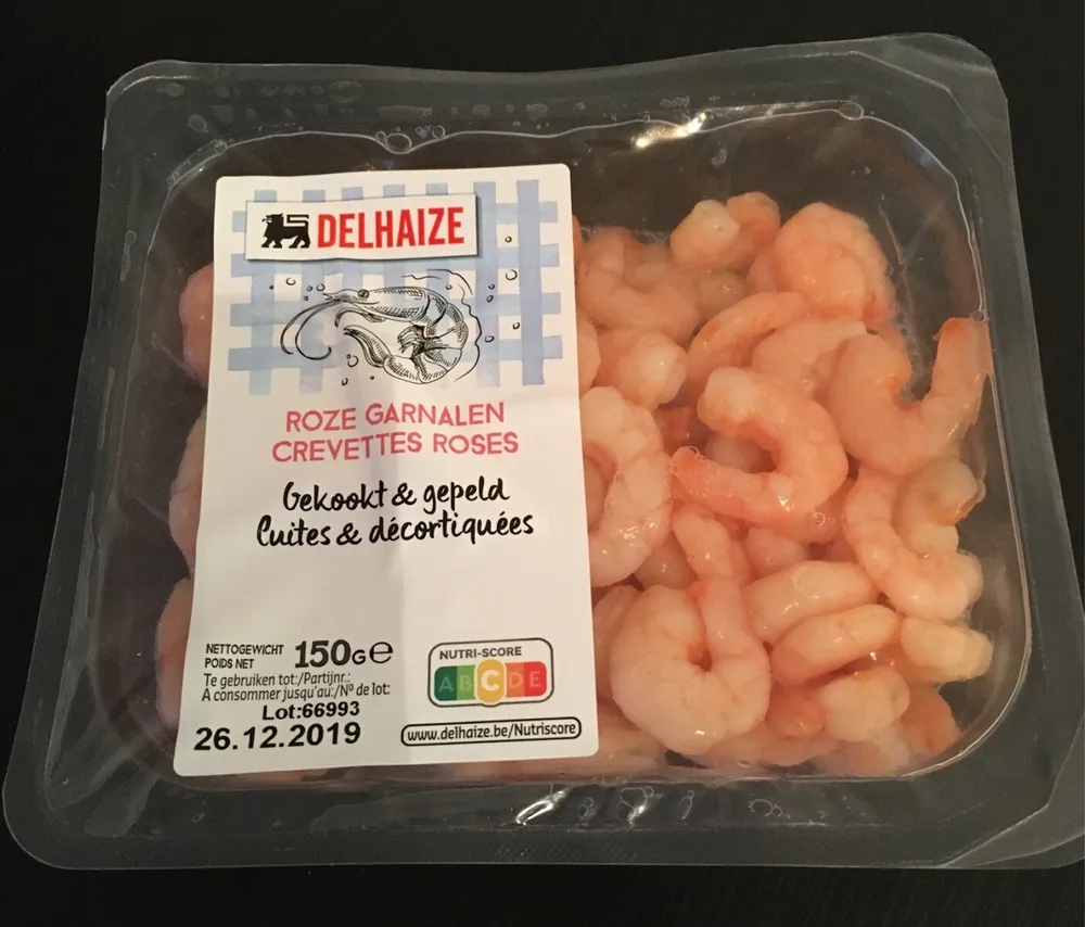 Crevettes roses
