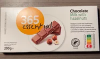 Chocolate Milk with hazelnuts