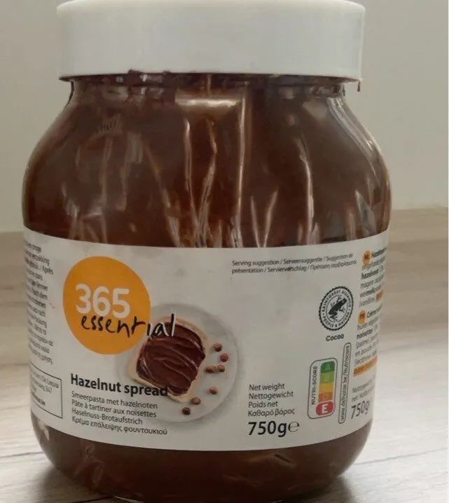 hazelnut spread
