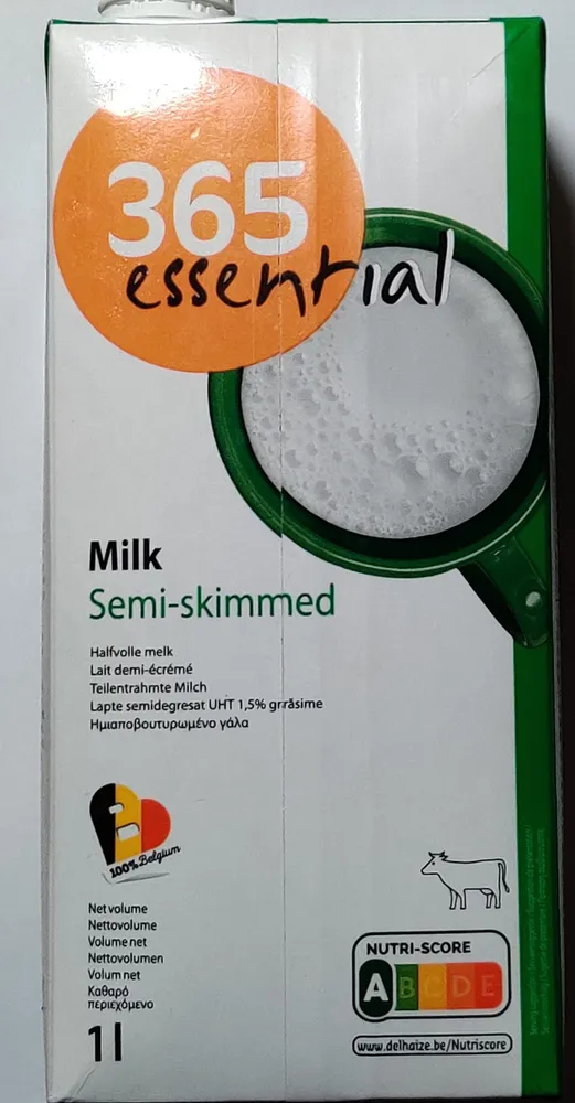 Lait demi-écrémé