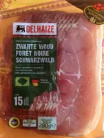 Jambon cru, fumé et salé Forêt noire