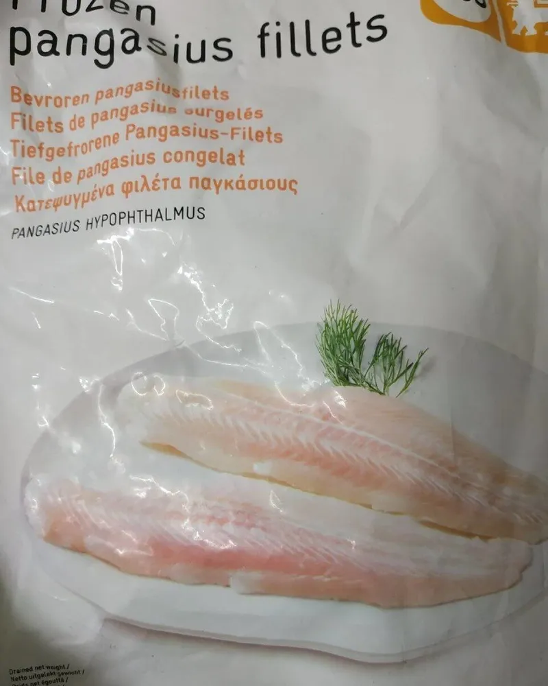 Filets de pangasius surgelés
