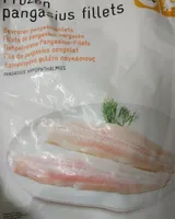 Filets de pangasius surgelés