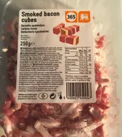 Smoked bacon cubes