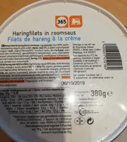 Filets de hareng à la crème