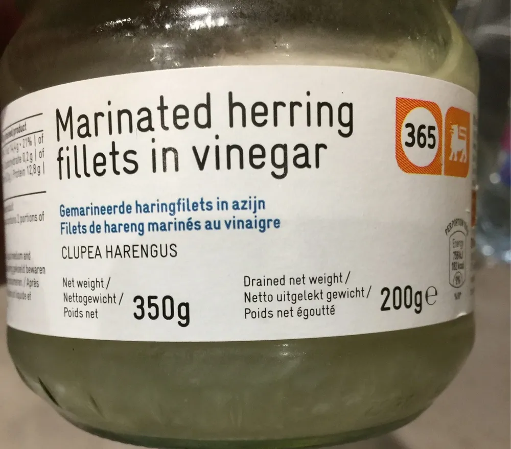 Filets de hareng au vinaigre