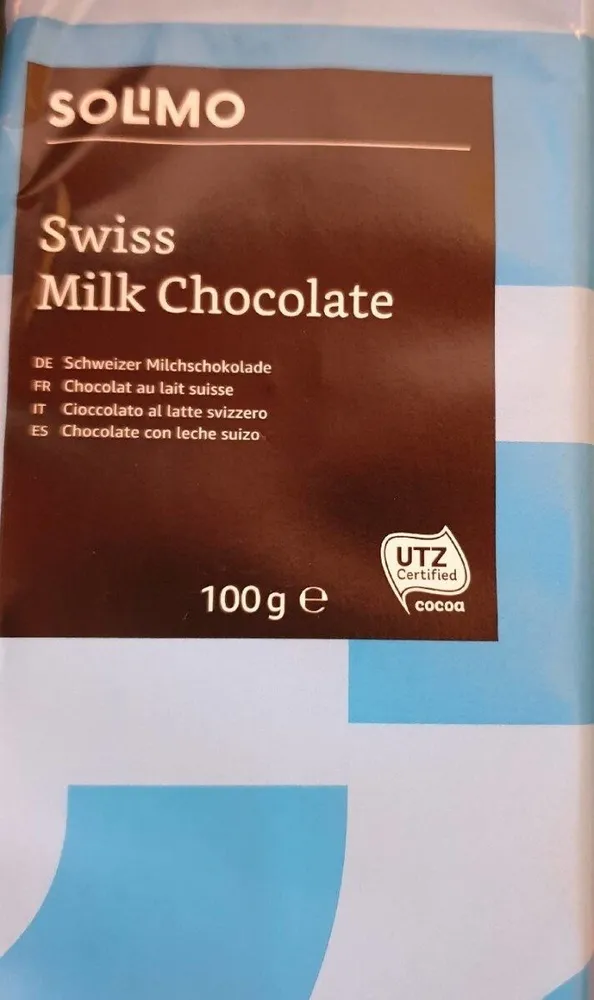 Solimo swiss Milka chocolate