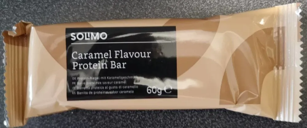 Barre proteinée goût caramel