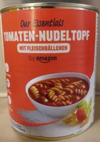 Tomaten-Nudeltopf mit Fleischbällchen