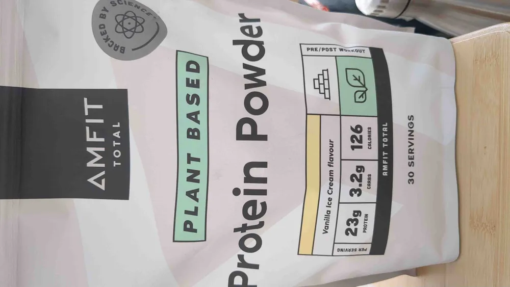 Protein powder - vanilla ice cream flavour