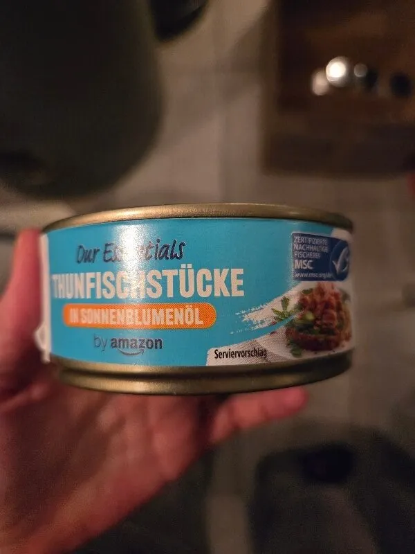 Thunfisch in Sonnenblumenöl