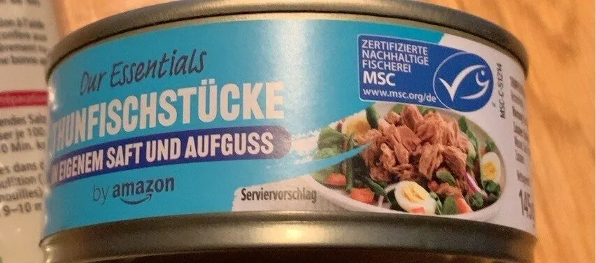 Thunfisch im Salzwasser