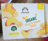 Organic Peach & Banana Yogurt
