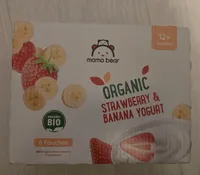 Organic Strawberry & Banana Yogurt