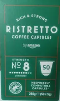 Ristretto coffe capsules