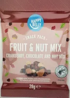 Mirtilli, cioccolato e frutta secca