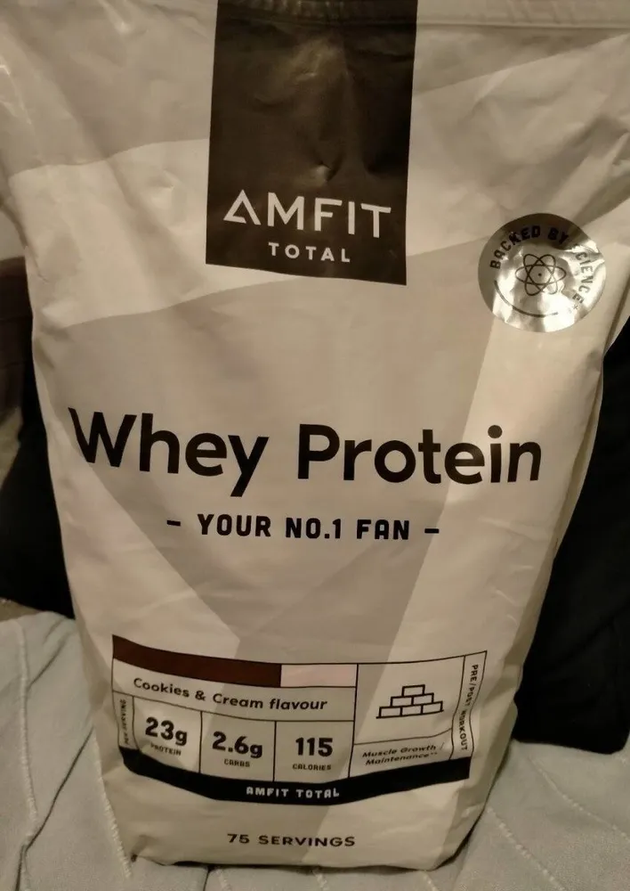 Whey Protein Cookies & Cream