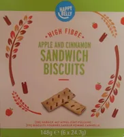Apple and Cinnamon Sandwich Biscuits