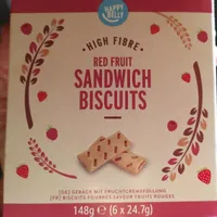 Red Fruit Sandwich Biscuits