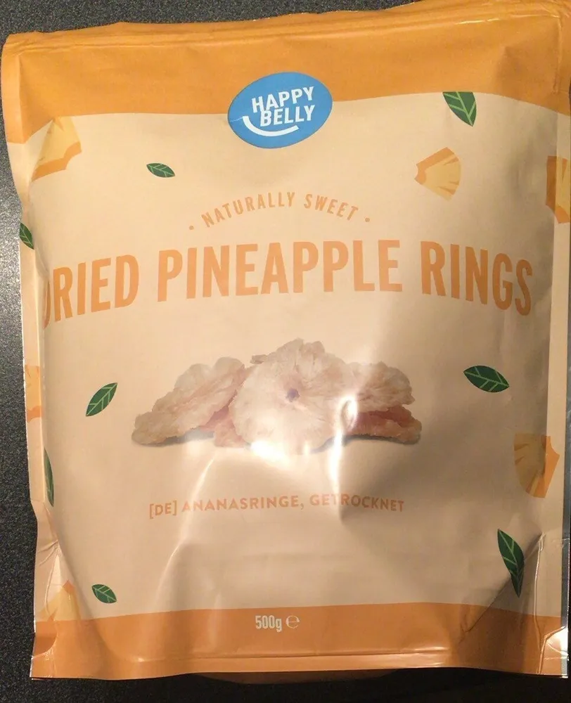 Anneau d’ananas seche