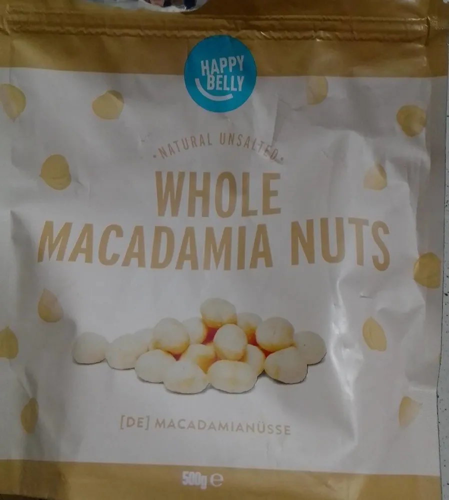 Natural Unsalted Macademia Nuts