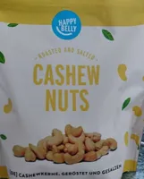 Roasted and salted cashew nuts