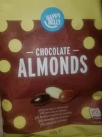 Chocolate almonds