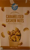 Caramelised cashew nuts