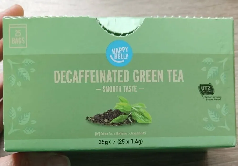 Thé vert décaféiné