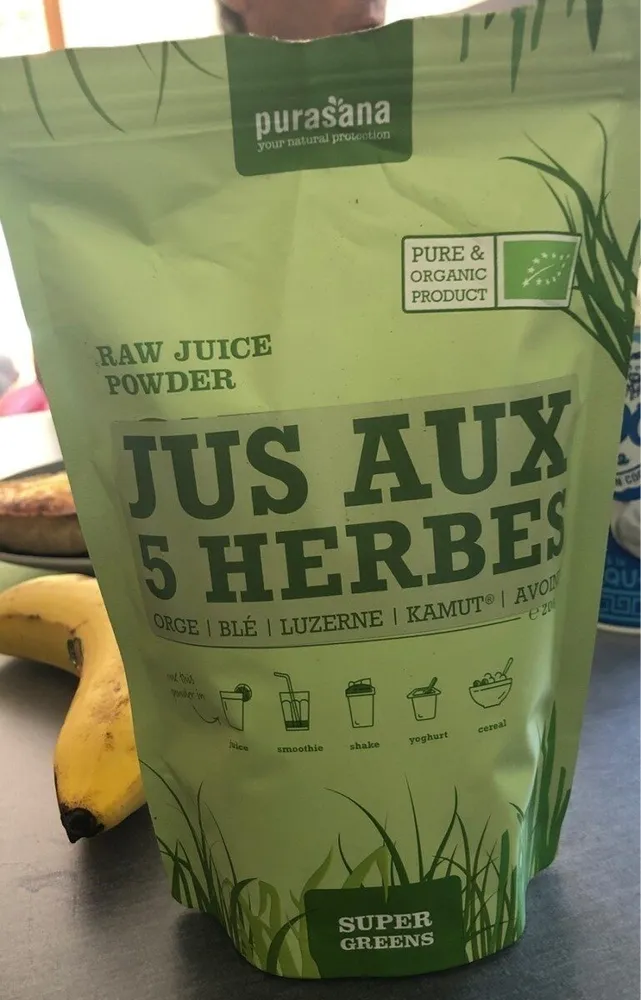 Jus aux 5 herbes