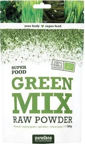 Super Food Green Mix Raw Powder