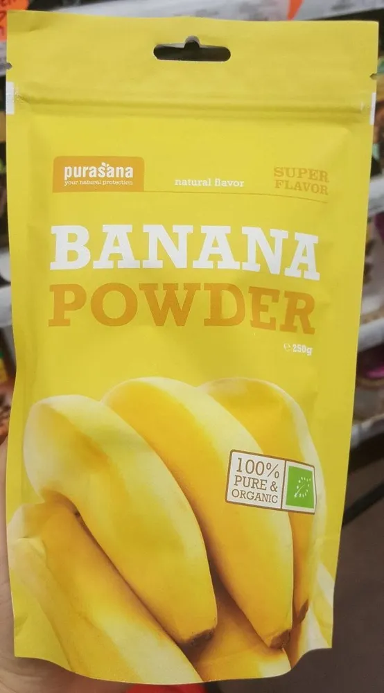 Banane En Poudre Bio - 250 G - Purasana