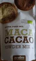 Maca Cacao En Poudre Bio - 200 G - Purasana
