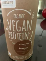 Vegan protein chanvre cacao