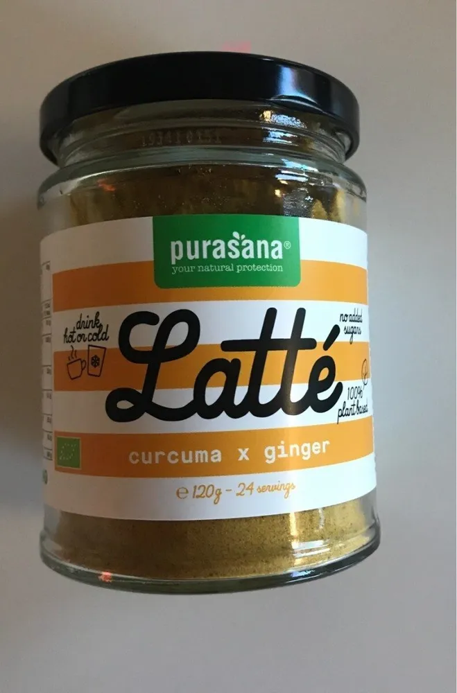 Latté curcuma x ginger