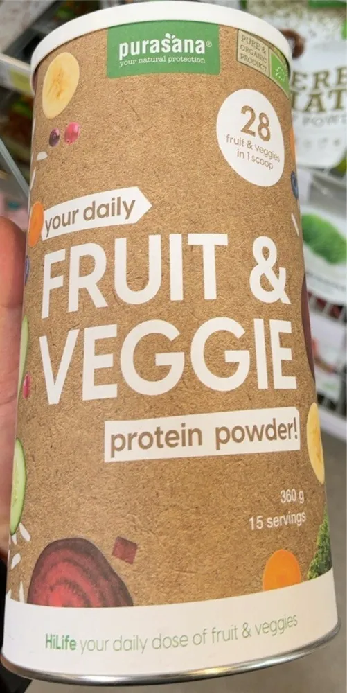 Fruit & Veggie protein powder