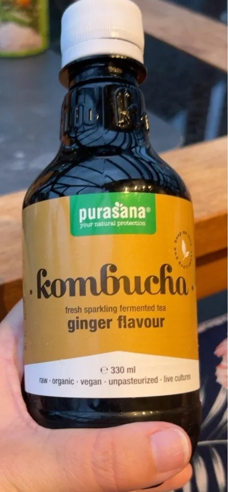 Kombucha ginger flavour