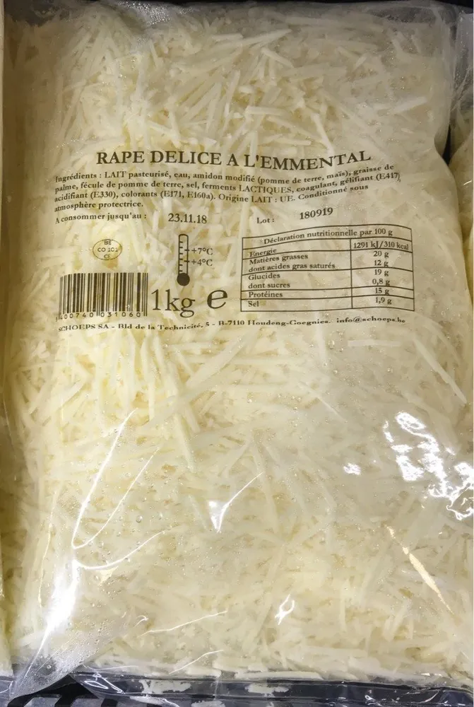 Rape delice a l'emmental