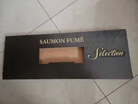 Saumon Norvégien fumé et tranché avec peau