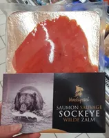 Saumon rouge sauvage fumé