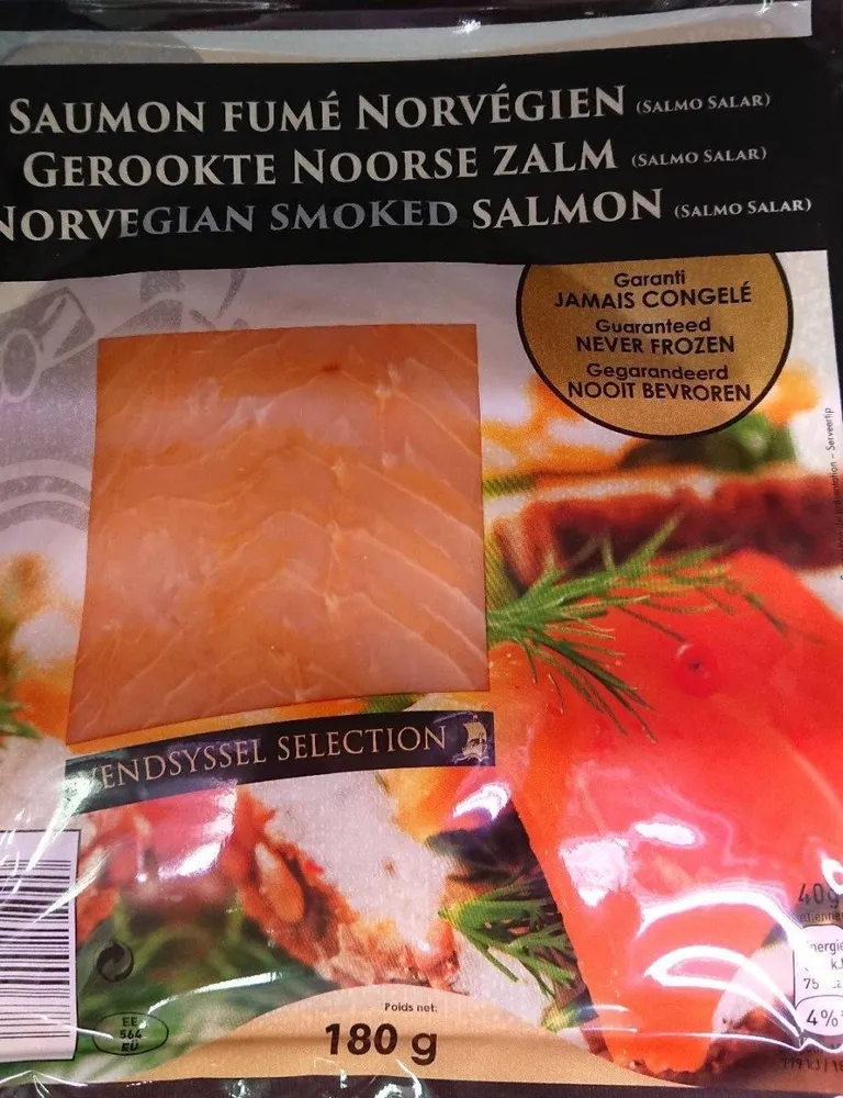 Saumon norvégien fumé tranché