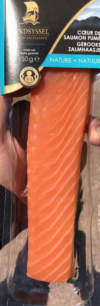 Coeur de saumon fumé