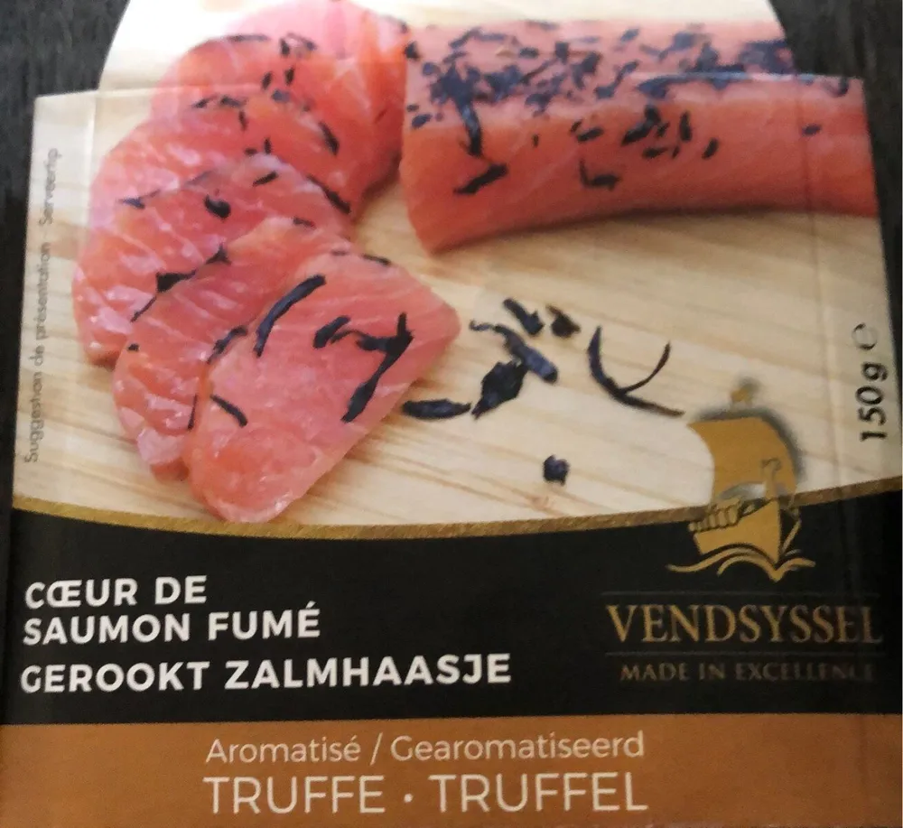 Coeur de saumon fumé
