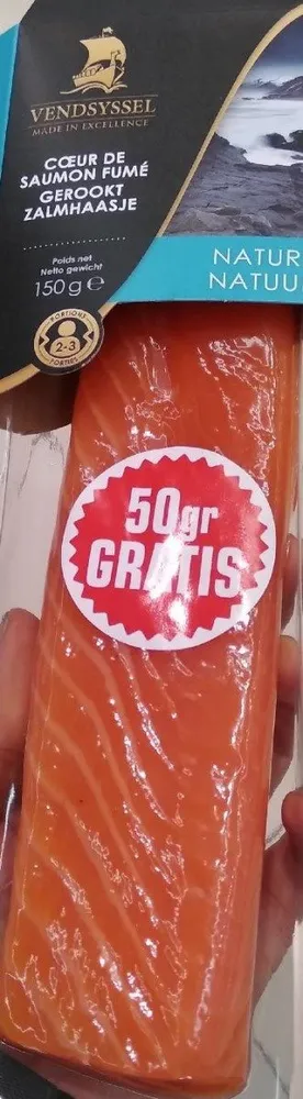 Cœur de saumon fumé