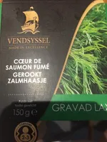 Coeur de saumon fumé - Gravad Lax