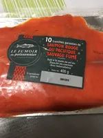 Saumon rouge du pacifique sauvage fumé