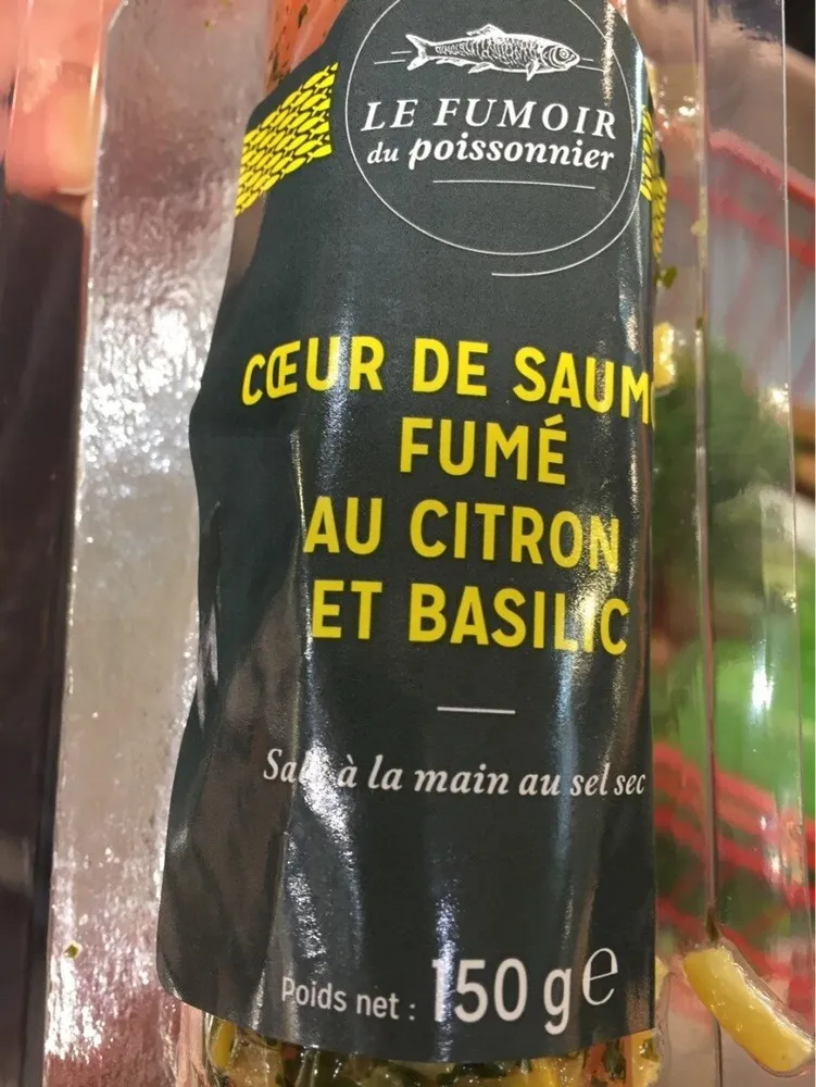 Coeur de saumon citronné
